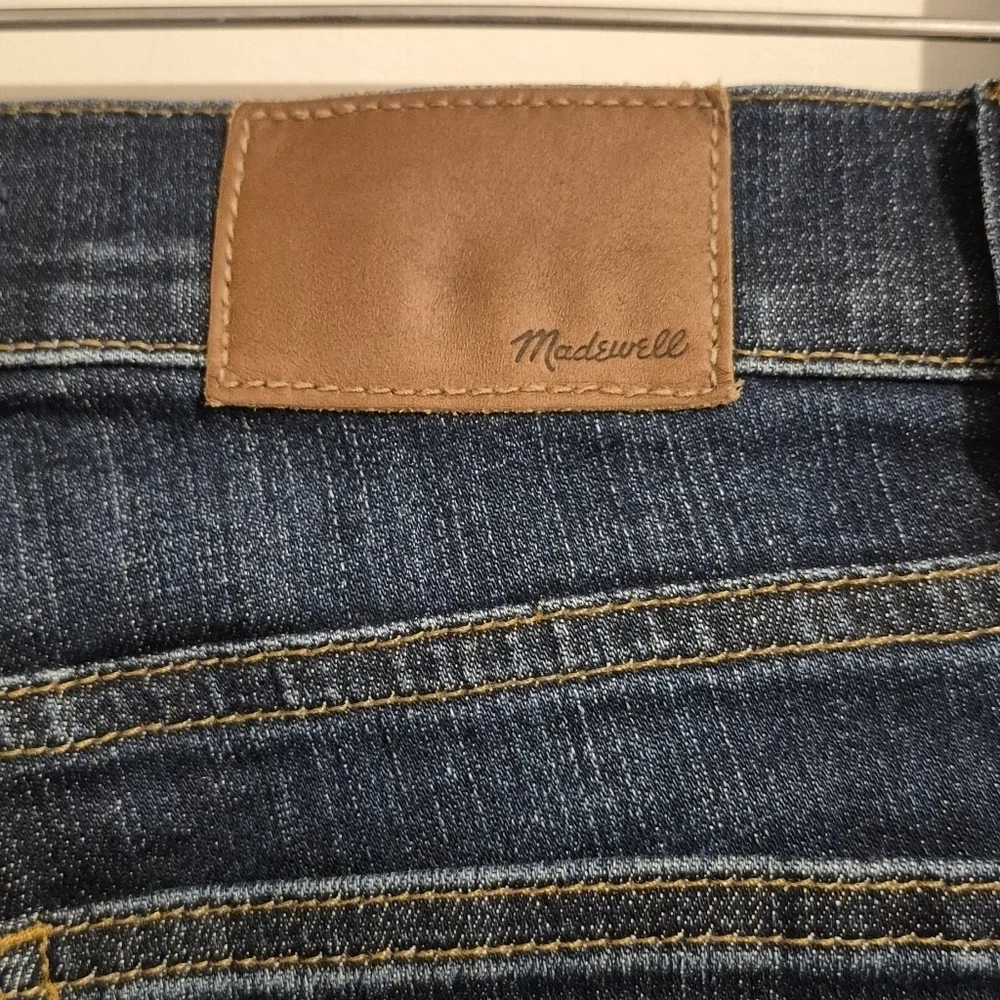 Madewell Indigo Straight Leg Jeans